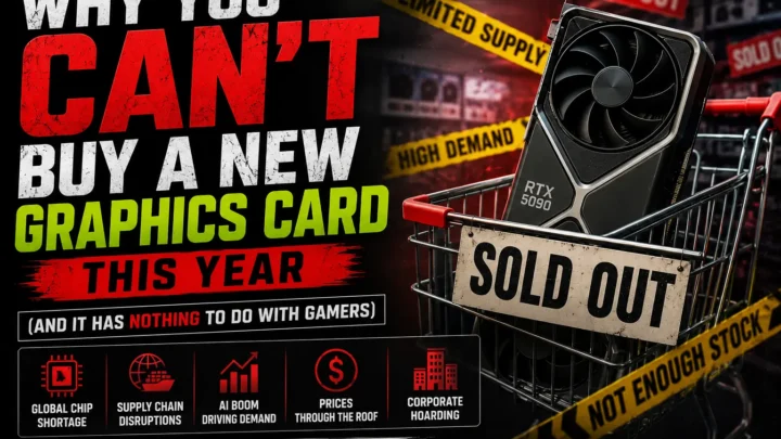 Why You Can’t Buy a New Graphics Card This Year (And It Has Nothing to Do With Gamers)
