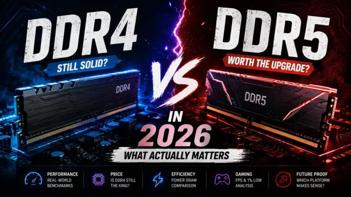 DDR4 vs DDR5 in 2026: What Actually Matters