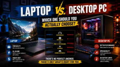 Laptop vs. Desktop PC: Which One Should You Actually Choose?