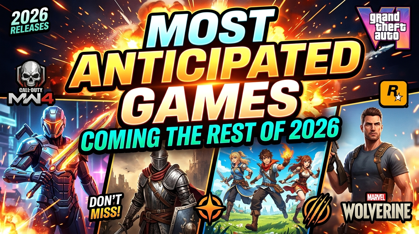 Most Anticipated Games Coming the Rest of 2026