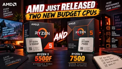 AMD Just Released Two New Budget CPUs, Ryzen 5 550F And 7500, and the Timing Tells You Everything