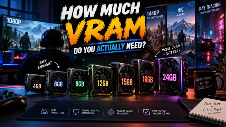 How Much VRAM Do You Actually Need? is 8GB VRAM enough in 2026