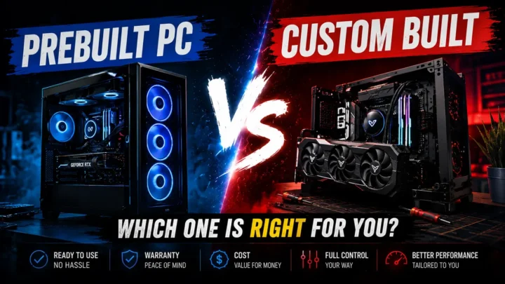 Prebuilt PCs vs Building Your Own in 2026: The Old Rule Just Broke