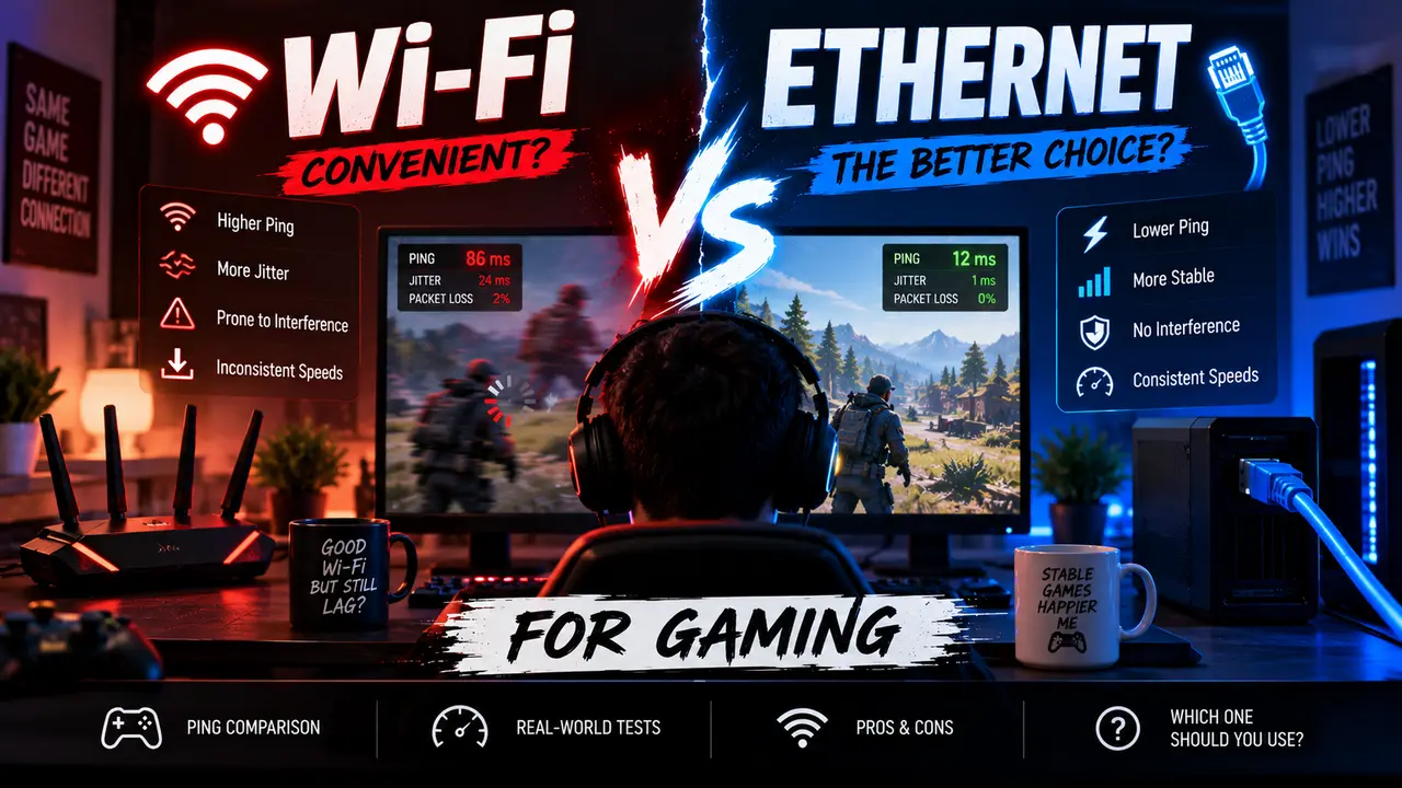 Wi-Fi vs. Ethernet for Gaming: Does it Still Matter?